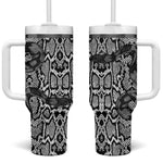 Snake African Skin Animals Pattern Tumbler With Handle