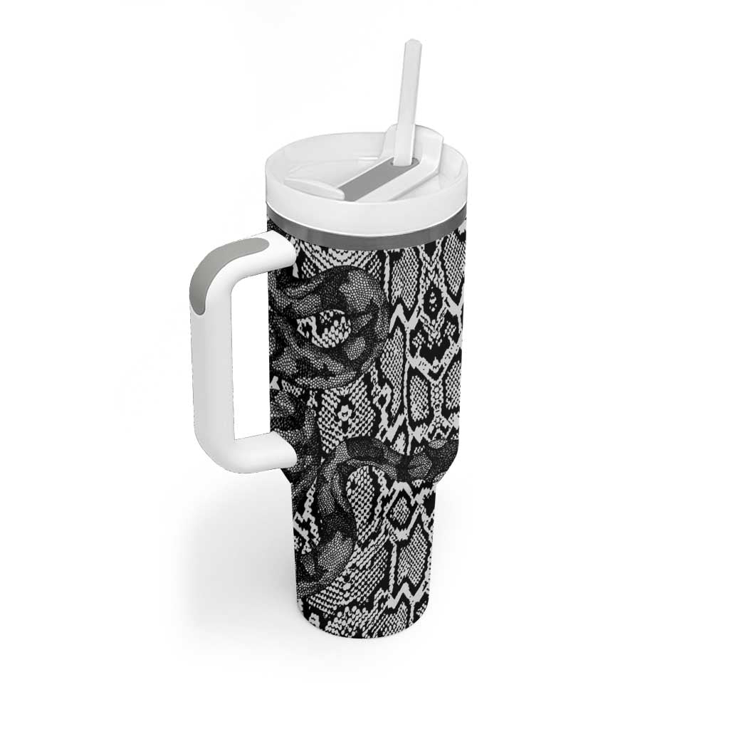 Snake African Skin Animals Pattern Tumbler With Handle