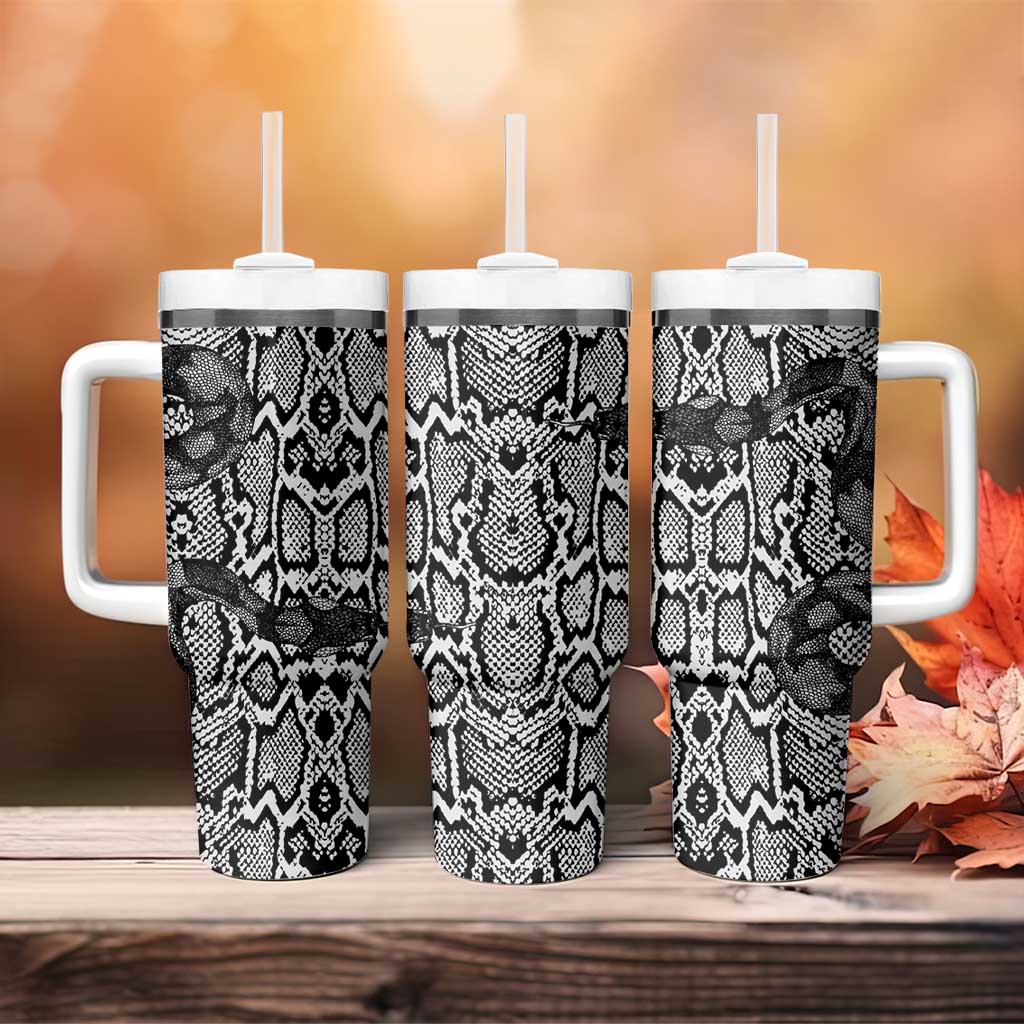 Snake African Skin Animals Pattern Tumbler With Handle