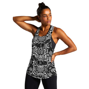 Snake African Skin Animals Pattern Women Racerback Tank