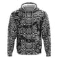 Snake African Skin Animals Pattern Zip Hoodie