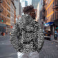 Snake African Skin Animals Pattern Zip Hoodie