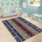 Lamba Mpanjaka Malagasy Traditional Pattern Area Rug