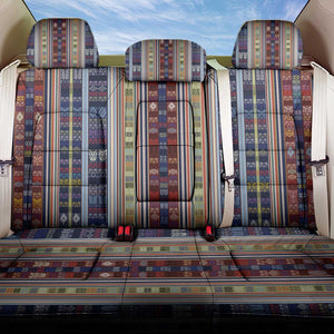 Lamba Mpanjaka Malagasy Traditional Pattern Back Car Seat Cover