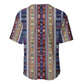 Lamba Mpanjaka Malagasy Traditional Pattern Baseball Jersey