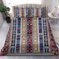 Lamba Mpanjaka Malagasy Traditional Pattern Bedding Set
