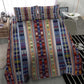 Lamba Mpanjaka Malagasy Traditional Pattern Bedding Set