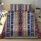 Lamba Mpanjaka Malagasy Traditional Pattern Bedding Set