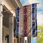 Lamba Mpanjaka Malagasy Traditional Pattern Garden Flag