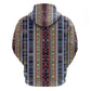 Lamba Mpanjaka Malagasy Traditional Pattern Hoodie