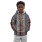 Lamba Mpanjaka Malagasy Traditional Pattern Kid Hoodie