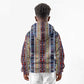 Lamba Mpanjaka Malagasy Traditional Pattern Kid Hoodie