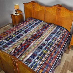 Lamba Mpanjaka Malagasy Traditional Pattern Quilt