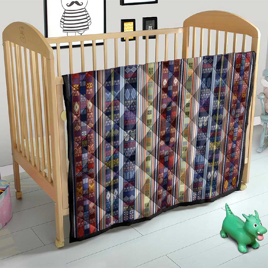 Lamba Mpanjaka Malagasy Traditional Pattern Quilt