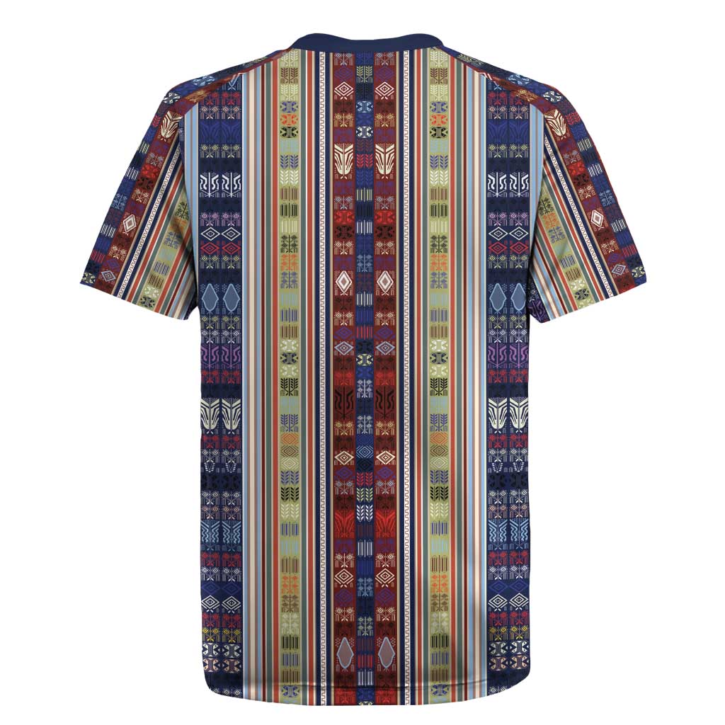 Lamba Mpanjaka Malagasy Traditional Pattern Rugby Jersey