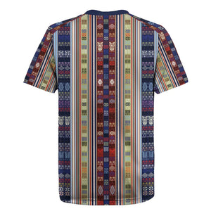 Lamba Mpanjaka Malagasy Traditional Pattern Rugby Jersey