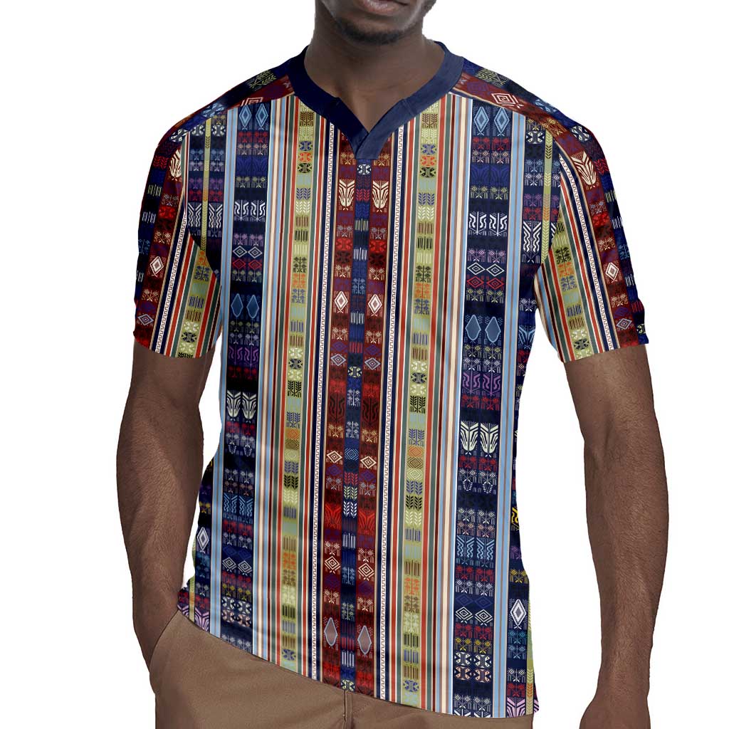 Lamba Mpanjaka Malagasy Traditional Pattern Rugby Jersey