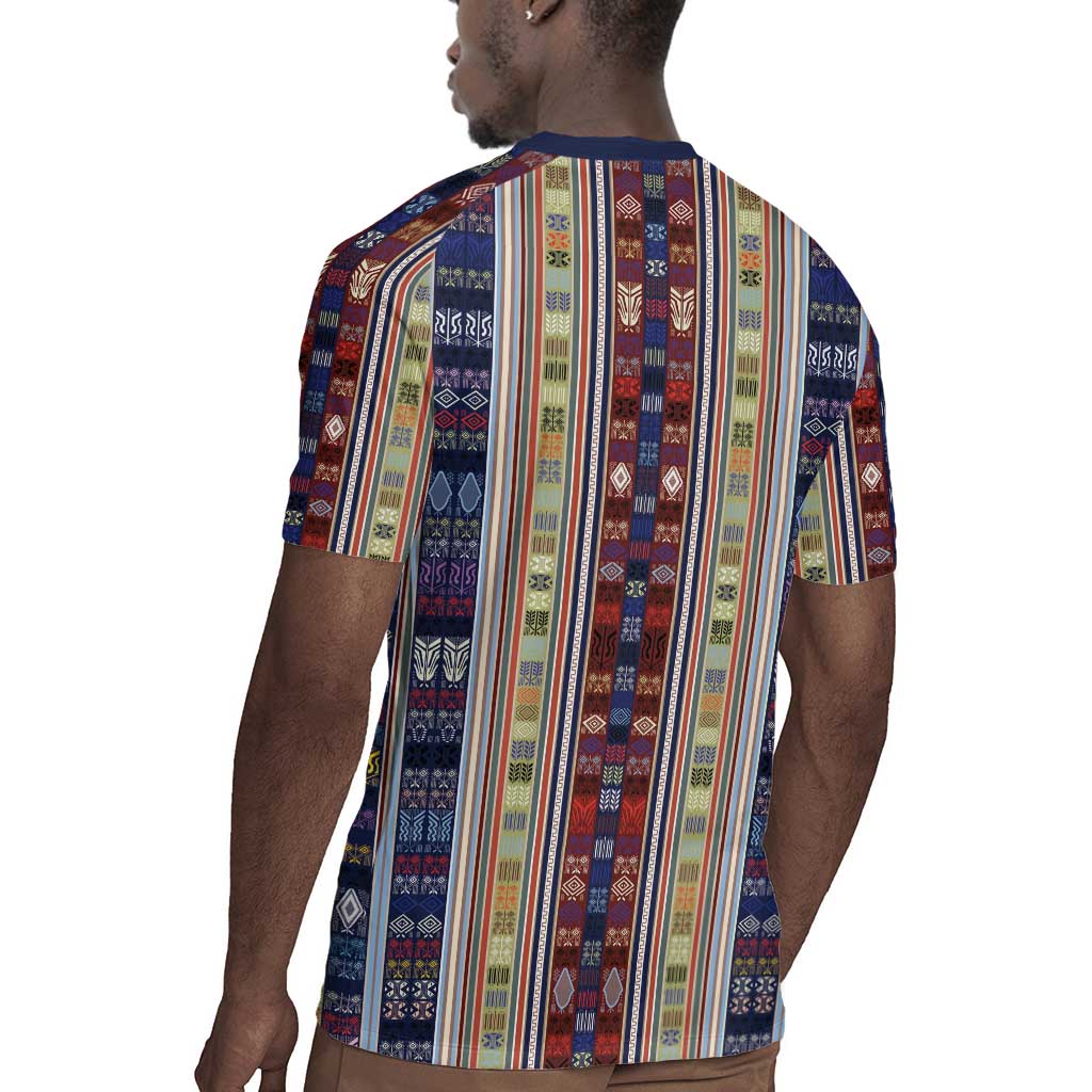 Lamba Mpanjaka Malagasy Traditional Pattern Rugby Jersey