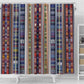 Lamba Mpanjaka Malagasy Traditional Pattern Shower Curtain
