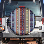 Lamba Mpanjaka Malagasy Traditional Pattern Spare Tire Cover