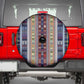 Lamba Mpanjaka Malagasy Traditional Pattern Spare Tire Cover