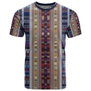 Lamba Mpanjaka Malagasy Traditional Pattern T shirt