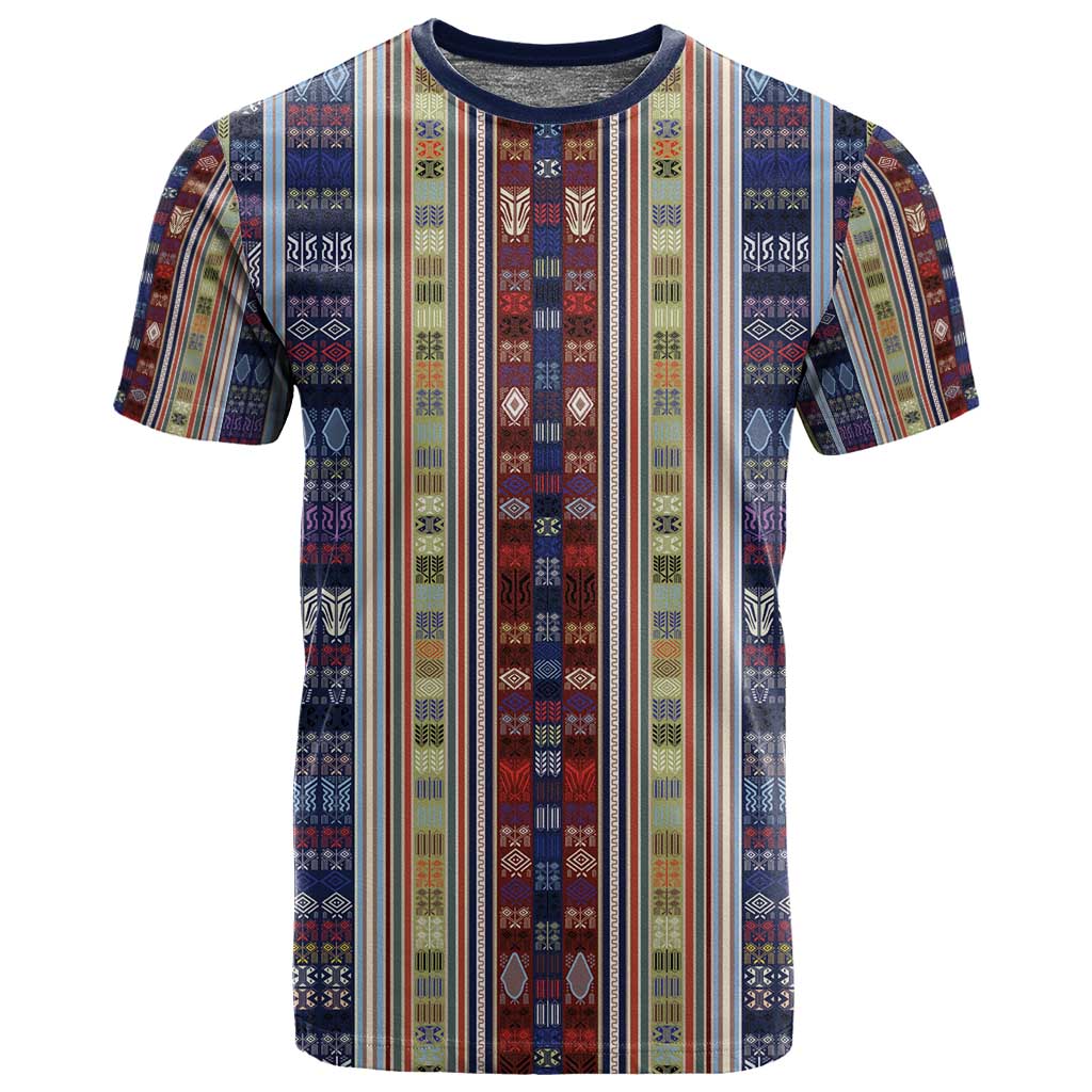 Lamba Mpanjaka Malagasy Traditional Pattern T shirt
