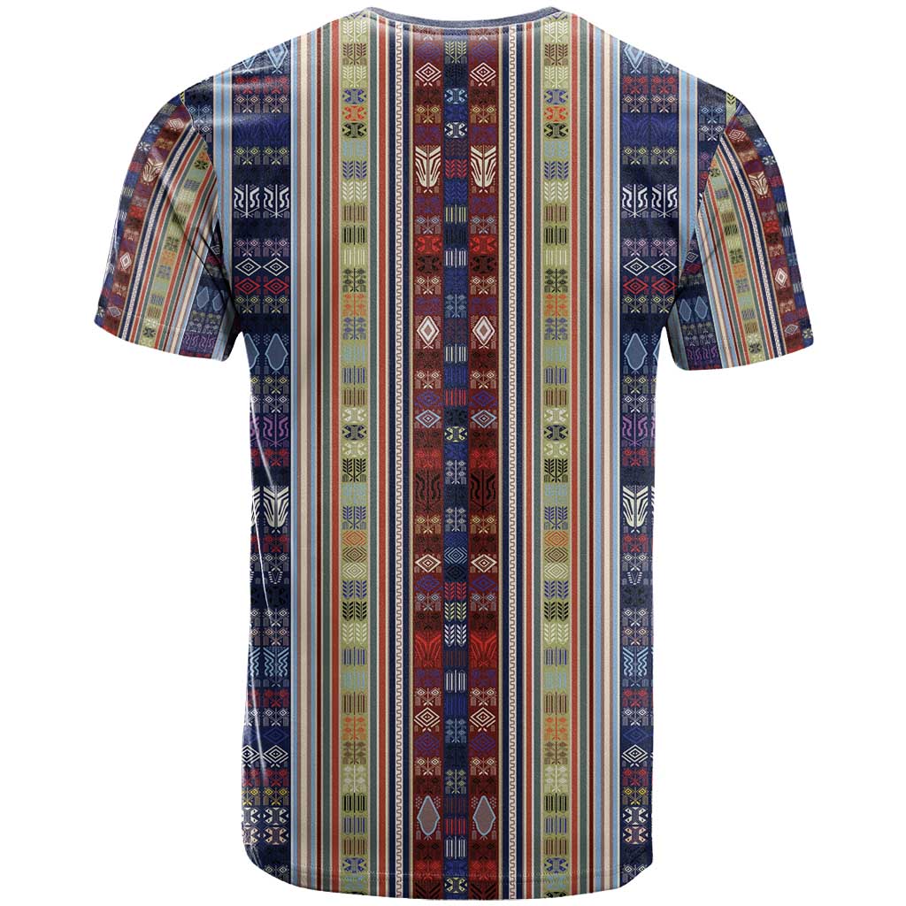 Lamba Mpanjaka Malagasy Traditional Pattern T shirt