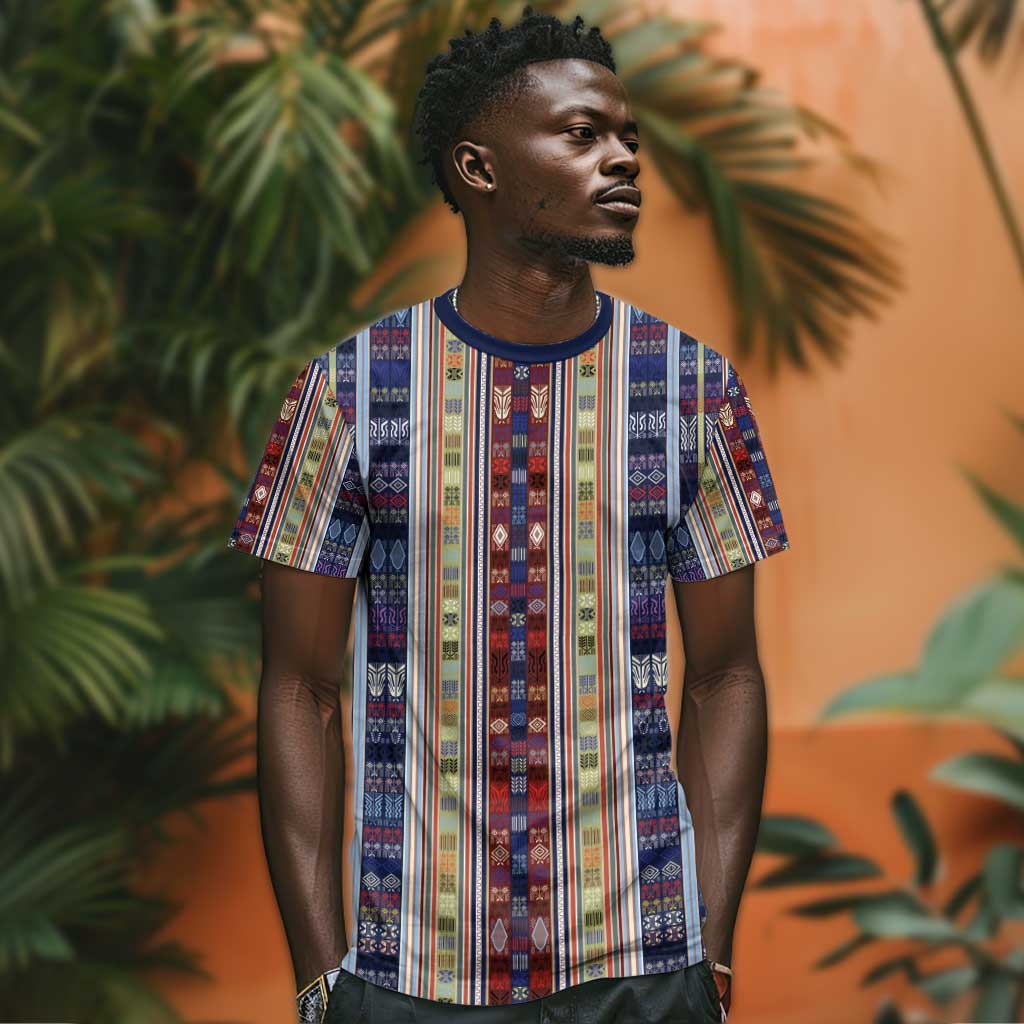 Lamba Mpanjaka Malagasy Traditional Pattern T shirt