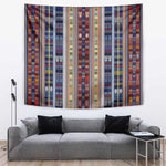 Lamba Mpanjaka Malagasy Traditional Pattern Tapestry