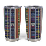 Lamba Mpanjaka Malagasy Traditional Pattern Tumbler Cup