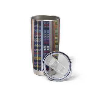 Lamba Mpanjaka Malagasy Traditional Pattern Tumbler Cup