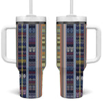 Lamba Mpanjaka Malagasy Traditional Pattern Tumbler With Handle