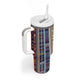 Lamba Mpanjaka Malagasy Traditional Pattern Tumbler With Handle
