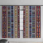 Lamba Mpanjaka Malagasy Traditional Pattern Window Curtain