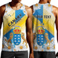 Personalized Canary Islands Men Tank Top Coat Of Arms Argyranthemum Frutescens