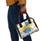 Personalized Canary Islands Shoulder Handbag Coat Of Arms Argyranthemum Frutescens