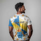 Personalized Canary Islands T shirt Coat Of Arms Argyranthemum Frutescens