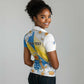 Personalized Canary Islands Women Polo Shirt Coat Of Arms Argyranthemum Frutescens