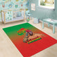 Burkina Faso I Stand With Traore Area Rug African Pattern