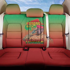 Burkina Faso I Stand With Traore Back Car Seat Cover African Pattern