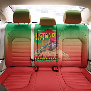 Burkina Faso I Stand With Traore Back Car Seat Cover African Pattern