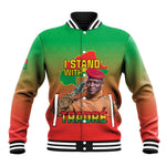 Burkina Faso I Stand With Traore Baseball Jacket African Pattern