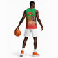 Burkina Faso I Stand With Traore Basketball Jersey African Pattern - African Pride