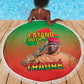 Burkina Faso I Stand With Traore Beach Blanket African Pattern