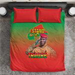 Burkina Faso I Stand With Traore Bedding Set African Pattern