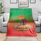 Burkina Faso I Stand With Traore Blanket African Pattern