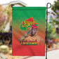 Burkina Faso I Stand With Traore Garden Flag African Pattern