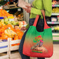 Burkina Faso I Stand With Traore Grocery Bag African Pattern