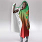 Burkina Faso I Stand With Traore Hooded Blanket African Pattern